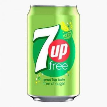 7Up Zero Sugar Can 330Ml, 24 Pieces Per Carton